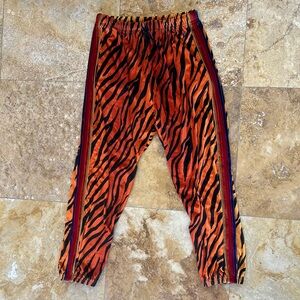 Aviator Nation CLASSIC VELVET RELAXED SWEATPANTS  - TIGER